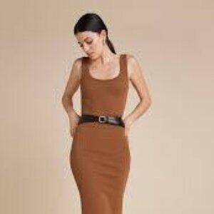 Soldout.nyc tank dress the Long Scoop size small